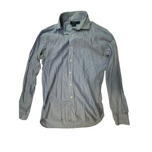 Polo Ralph Lauren long-sleeve button-down blue dress shirt Men's size 15 1/2 -39